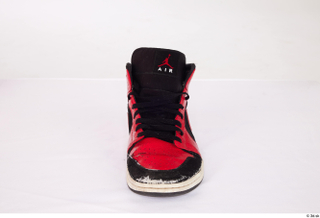 Nabil Clothes  332 red black and high-top sneakers shoes…